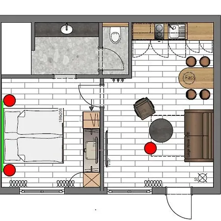 N4 - Free Parking & Zentral Aparthotel